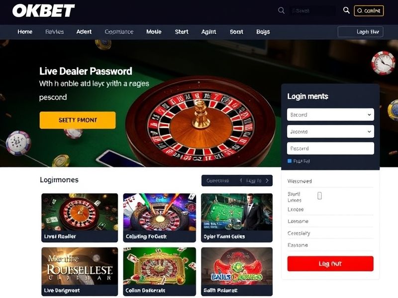 Access OkBet's secure gambling platform instantly with the official okbet com login page. Discover live dealer games, sports betting, slots, and exclusive promotions for registered players.