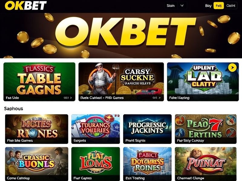 Access OkBet's secure gambling platform instantly with the official okbet com login page. Discover live dealer games, sports betting, slots, and exclusive promotions for registered players.